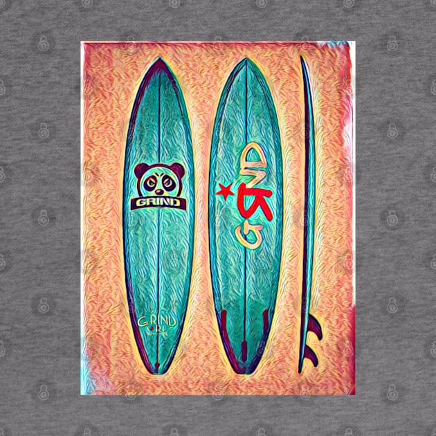 Grind Surf Board by Digz